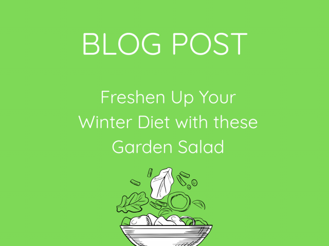 Freshen Up Your Winter Diet with these Garden Salads