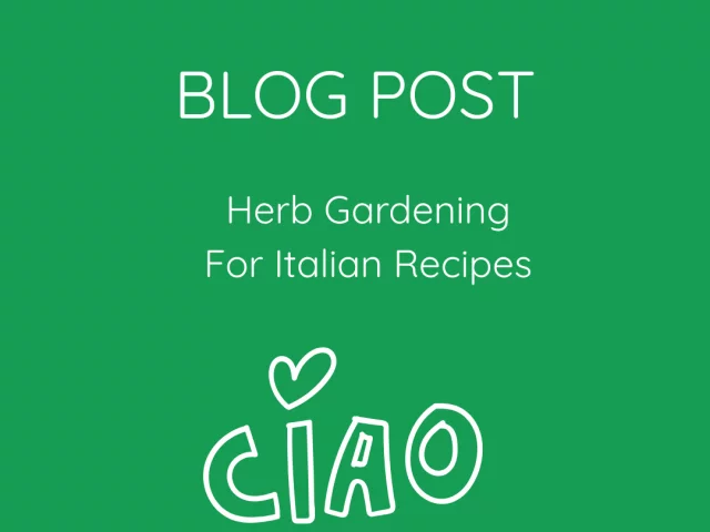 How to Grow Herbs for Italian Cooking at Home