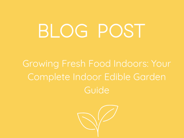Indoor Edible Garden Guide: Grow Fresh Food at Home