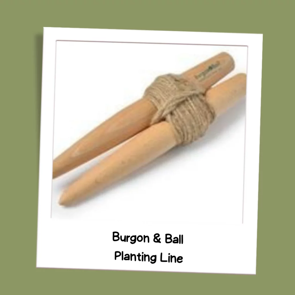 Burgon and Ball.  Planting Line