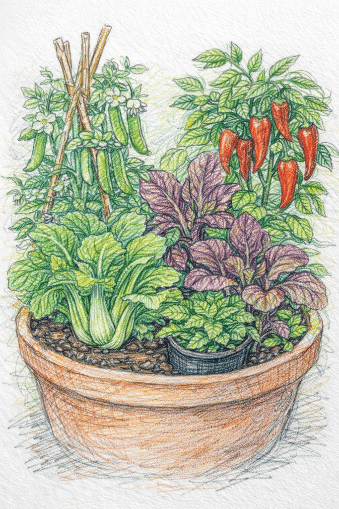 Stir Fry Garden Planter